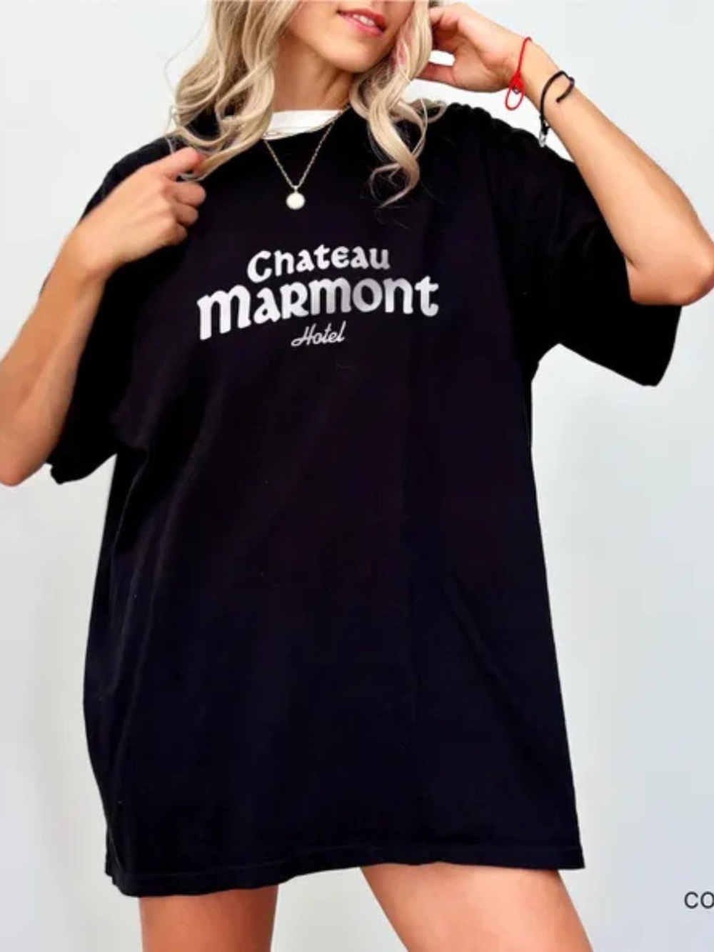 Chateau Marmont Black Graphic Tee, Gildan Men’s Casual Shirt